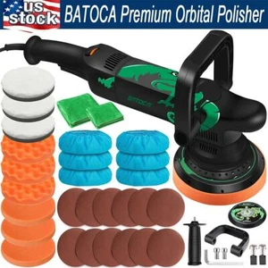 700W Dual Action Car Polisher Buffer Sander Polishing Machine Orbital DA 6" Pads - Picture 1 of 19