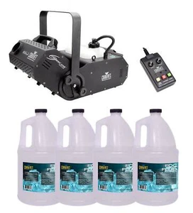 Chauvet DJ Hurricane 1800 H1800 Flex Fog/Smoke Machine W/4 FJU Gallons Fog Juice - Afbeelding 1 van 5