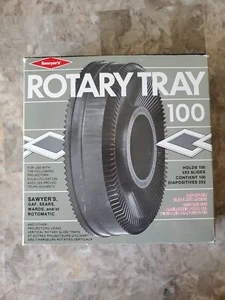 Sawyer's Rotary Photo Slide Tray 100 (Holds 100 2x2 Slides) - Picture 1 of 2