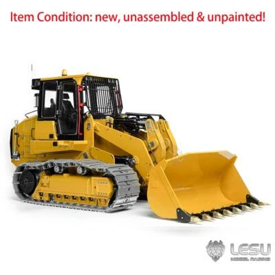 973K LESU Hydraulic 1:14 RC Loader Metal Car Model Kits w/ Lights Sounds Motor - Image 1 of 4