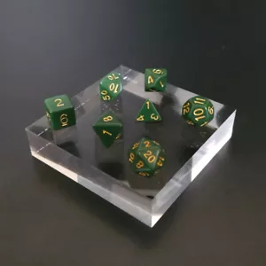 Juego completo de dados - Deep Forest Green - D4 a D20 - Dungeons & Dragons D&D - Imagen 1 de 1