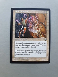 Null Chamber, MTG Mirage (1996) Rare White Enchantment NM - Picture 1 of 2