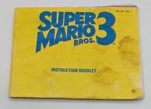 Super Mario Bros. 3 Instruction Manual ONLY Nintendo NES Vintage 1990 - Picture 1 of 2