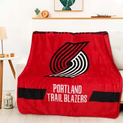 Northwest NBA Portland Trailblazers Legion Raschel Throw, 50" x 60" - Image 1 of 4