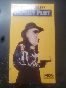 Alfred Hitchcock's Family Plot (VHS, 1986) MCA - Picture 1 of 1
