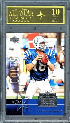 2004 Upper Deck National Trading Card Day - Peyton Manning #UD-11 ASG 10 - Image 1 of 2