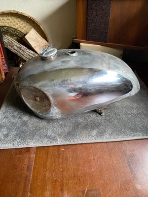 Original 1950s 1960s BSA A65 Gas Tank - Image 1 of 4