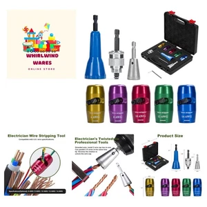 Professional Electrician 8-in-1 Wire Stripping Tool – Durable & Ergonomic Design - Picture 1 of 9