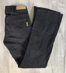 Bilt Iron Workers Jeans 0398 Reinforced Motorcycle Biker Black Denim 4 (28X29) - Picture 1 of 23