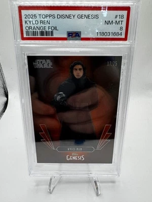 2025 Topps Genesis Disney - Kylo Ren - 18 - #17/25 - Image 1 of 2