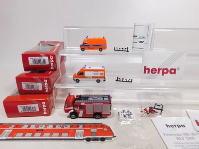 3X Herpa H0 1:87 Modello 043700 MB RTW 043274 FW 043786 ASB Mint+Box #EC212-0,5 - Immagine 1 di 4
