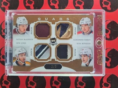 2013-14 Nathan Mackinnon Barkov Monahan Jones The Cup Quads /5 Rookie #C4-RCS RC - Image 1 of 2