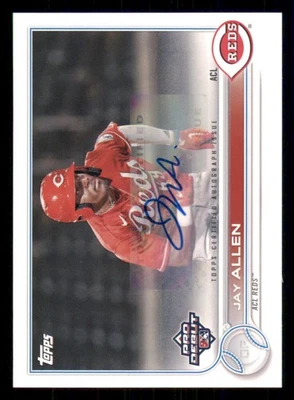 2022 Topps Pro Debut AUTO #PD23 Jay Allen - Image 1 of 2