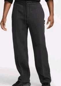 Nike Tech Fleece Open Hem Hose Jogginghose Straight Loose Fit Grau XL FZ7583-060 - Bild 1 von 6