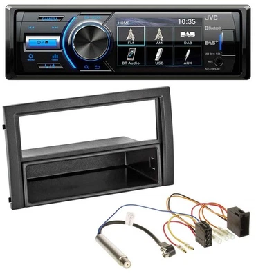 JVC Bluetooth MP3 USB DAB Autoradio für Skoda Fabia 2004-2007 6Y Facelift ISO - Bild 1 von 4
