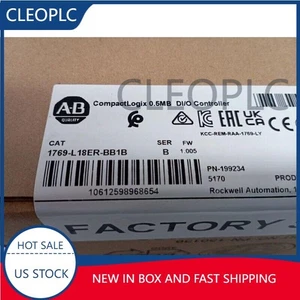 2022 New AB 1769-L18ER-BB1B CompactLogix 0.5MB DI/O Controller US Free Tax - Picture 1 of 4
