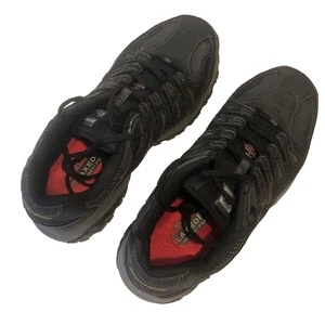 SKECHERS WORK Men's Relaxed Fit Cankton ST Steel Toe Athletic Work Shoe Size 9.5 - Picture 1 of 15