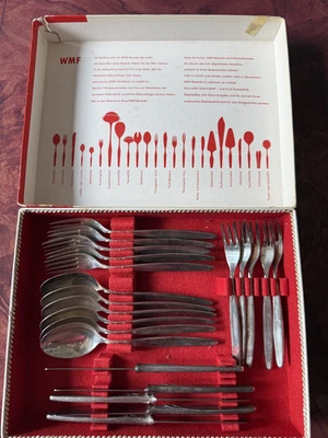 altes WMF Patentbesteck ?, Besteck im WMF Karton, gebraucht, " ROM " - Bild 1 von 4