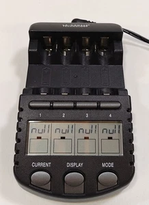 Technoline BC 700 Battery Charger NiMH NiCd Rechargeable Batteries w/Power Cord - Bild 1 von 3