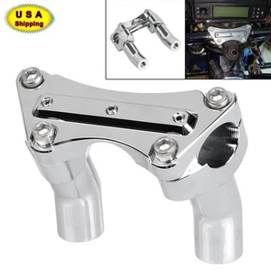 Elevador de manillar de 4" abrazadera superior de 1" para Harley Softail Road King Night Train Fat Boy - Imagen 1 de 17