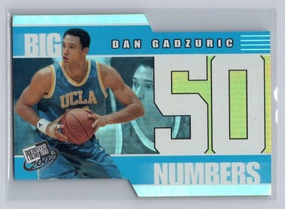 2002 Press Pass #BN10 Dan Gadzuric Big Numbers - Image 1 of 2