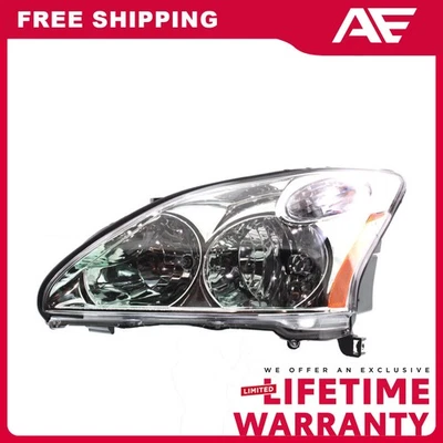 Headlight Driver Side Halogen For 2004-2009 Lexus RX330 RX350 RX400h Foto 1 de 4