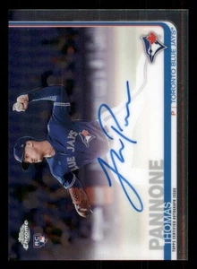 2019 Topps Chrome Rookie AUTO #RATP Thomas Pannone - Picture 1 of 2