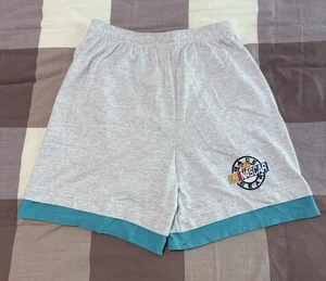 Vintage Men’s Cloth NASCAR Shorts Large Gray 90’s Stretchy - Picture 1 of 6