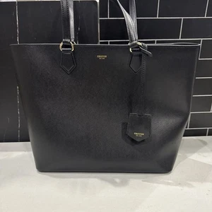 Oroton Shoulder Bag Handbag Black Leather Classic. Brand New Never Used - Picture 1 of 8