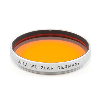 LEITZ E41 ORANGE FILTER CHROME 13175 #5442 - Image 1 of 4