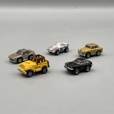 Vintage 1980s Galoob Funrise Micro Machines Cars Lot Of 5 Rolls Royce Jaguar - Image 1 of 4