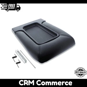 EcoAuto Center Console Lid Replacement Kit for 99-07 Silverado, Dark Gray - Picture 1 of 5