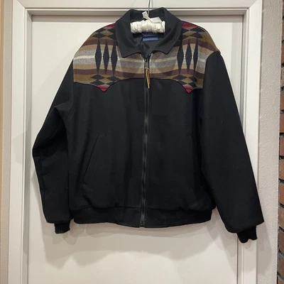 Vintage Pendleton High Grade Western Wear Aztec Wool Jacket Size L - Image 1 of 4