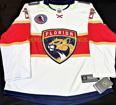 S-M-L * PAVEL BURE FLORIDA PANTHERS HALL OF FAME PATCH FANATICS HOCKEY JERSEY - Image 1 of 4