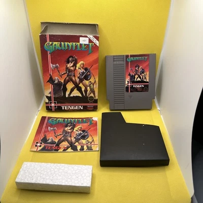 Gauntlet Tengen CIB Rare Gray Cart(1987) - Image 1 of 4