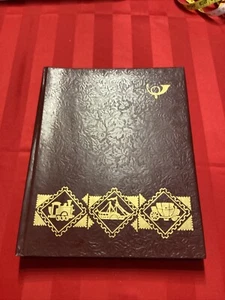 Lotto collezione francobolli Unione Sovietica russa libro copertina rigida anni 80 350 mai usati - Foto 1 di 23