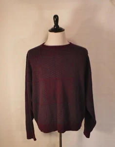 Vintage Pendleton Lobo Men’s XL Sweater Purple Green Blue Geometric Made in USA - Picture 1 of 8