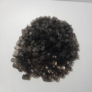 LEGO 1 x 2 ladrillo sin tubo inferior TRANS NEGRO (x20) 3065 PIEZAS NUEVAS - Imagen 1 de 6