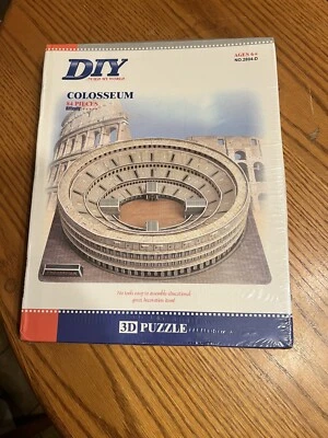 Puzzle 3D fai da te Costruisci il mio mondo Colosseo Italia 84 pezzi - Immagine 1 di 4