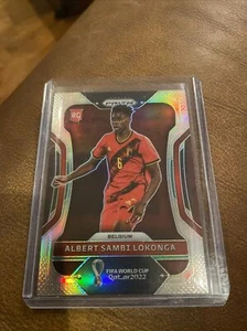 2022 Panini Prizm FIFA World Cup Albert Sambi Lokonga Silver Prizm Rookie - Picture 1 of 6