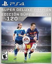 FIFA 16 -- Super Deluxe Edition (Sony PlayStation 4, 2015)