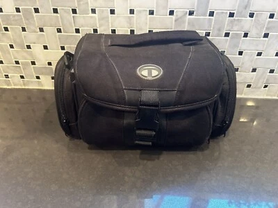 TARGUS GRAVADOR DE VÍDEO/BOLSA PARA CÂMERA/CAIXA ~ 4 BOLSOS ~ PRETO - Imagem 1 de 4