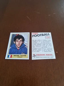 EUROFOOTBALL 1976 Panini 106 PLATINI nuova con velina - Foto 1 di 1