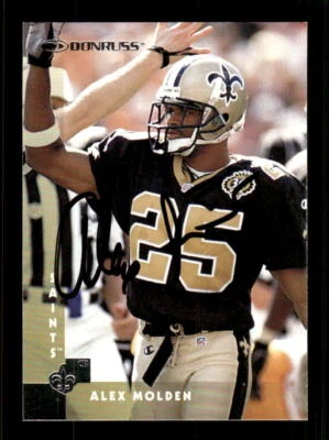 1997 Donruss #189 Alex Molden HAND SIGNED AUTO - Image 1 of 2