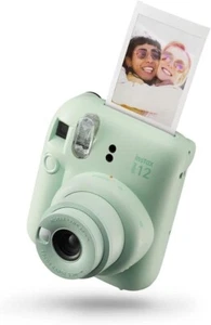 Fujifilm Instax Mini 12 analoge Kompakt-Sofortbildkamera: Mintgrün A+ Zustand - Bild 1 von 4