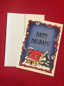 Naughty Greeting Card Funny Humor Sarcastic Joke Merry Christmas Happy New Year - Picture 1 of 2