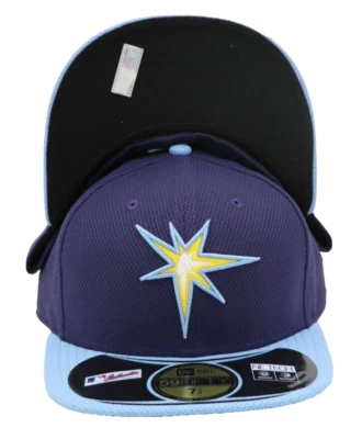 NewEra NE Tech Tampa Bay Rays hat cap New Era Retro 90s Alternate Star Burst - Image 1 of 4
