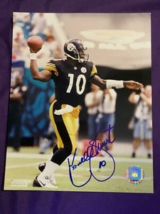 KORDELL STEWART SIGNED 8X10 PHOTO SLASH PITTSBURGH STEELERS FOOTBALL AUTO COA - Picture 1 of 1
