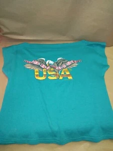 VINTAGE HARLEY DAVIDSON KEGEL ROCKFORD, IL SHIRT WOMENS LADIES SIZE LARGE HD LG  - Picture 1 of 6