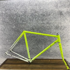 Vintage Trek Road Frame Set 54 cm 700c Small Lugged Steel Campagnolo 120 mm - Picture 1 of 22